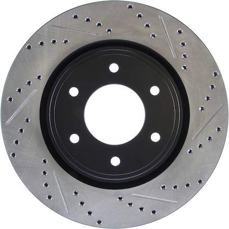 Centric Parts Sport Drilled/Slotted Brake Rotor, 127.42099L 127.42099L